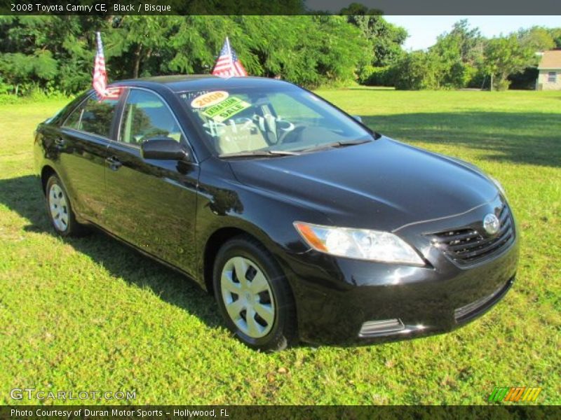 Black / Bisque 2008 Toyota Camry CE