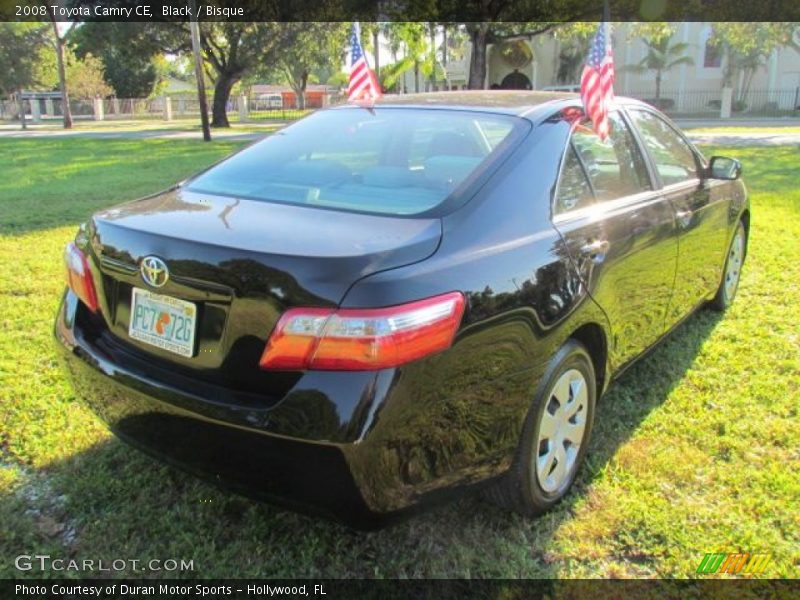 Black / Bisque 2008 Toyota Camry CE
