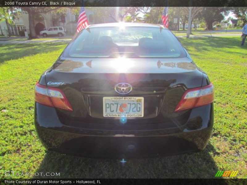 Black / Bisque 2008 Toyota Camry CE