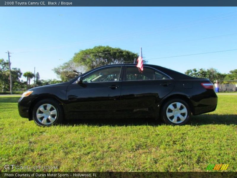 Black / Bisque 2008 Toyota Camry CE