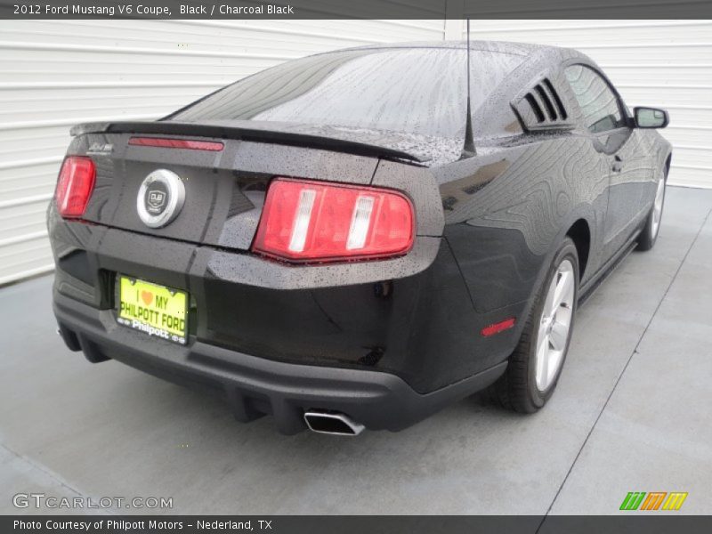 Black / Charcoal Black 2012 Ford Mustang V6 Coupe