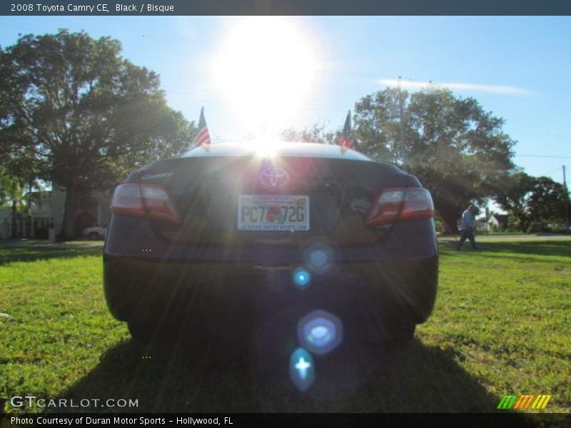 Black / Bisque 2008 Toyota Camry CE