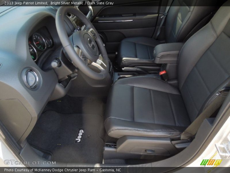  2013 Patriot Limited Dark Slate Gray Interior