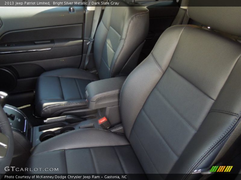 Bright Silver Metallic / Dark Slate Gray 2013 Jeep Patriot Limited