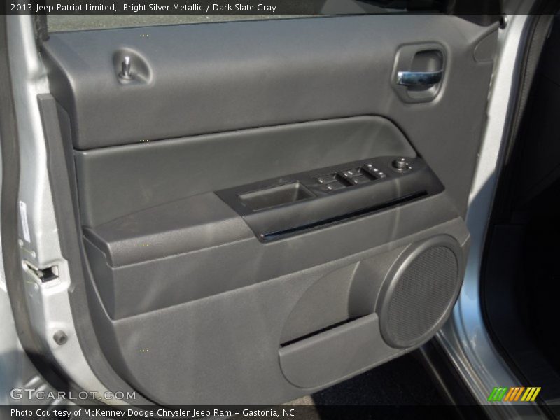 Bright Silver Metallic / Dark Slate Gray 2013 Jeep Patriot Limited
