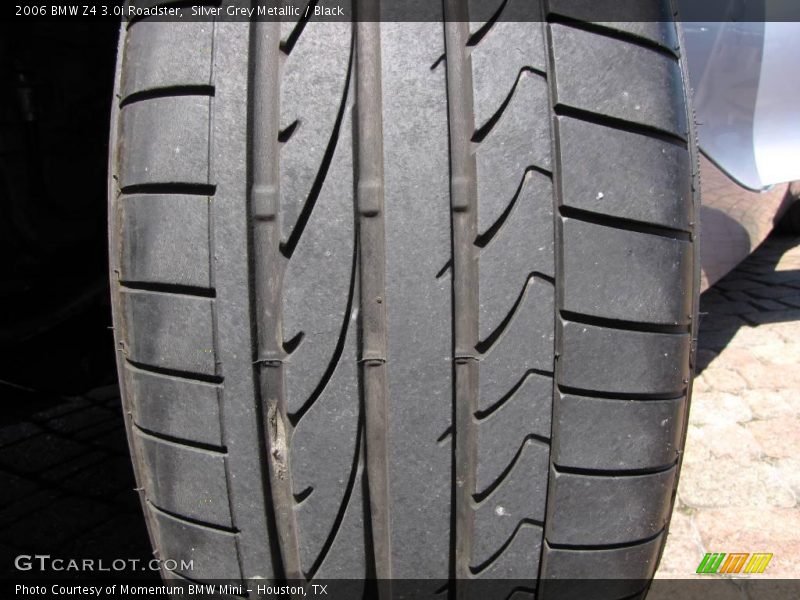 Silver Grey Metallic / Black 2006 BMW Z4 3.0i Roadster