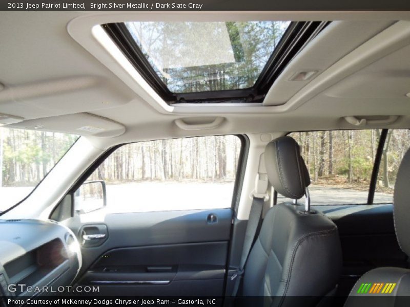 Bright Silver Metallic / Dark Slate Gray 2013 Jeep Patriot Limited