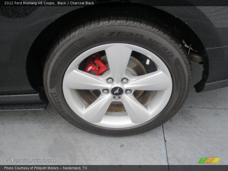 Black / Charcoal Black 2012 Ford Mustang V6 Coupe