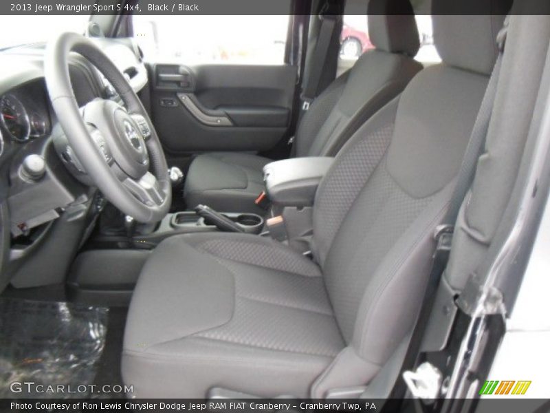 Black / Black 2013 Jeep Wrangler Sport S 4x4
