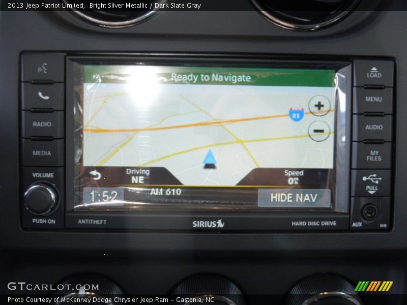 Navigation of 2013 Patriot Limited