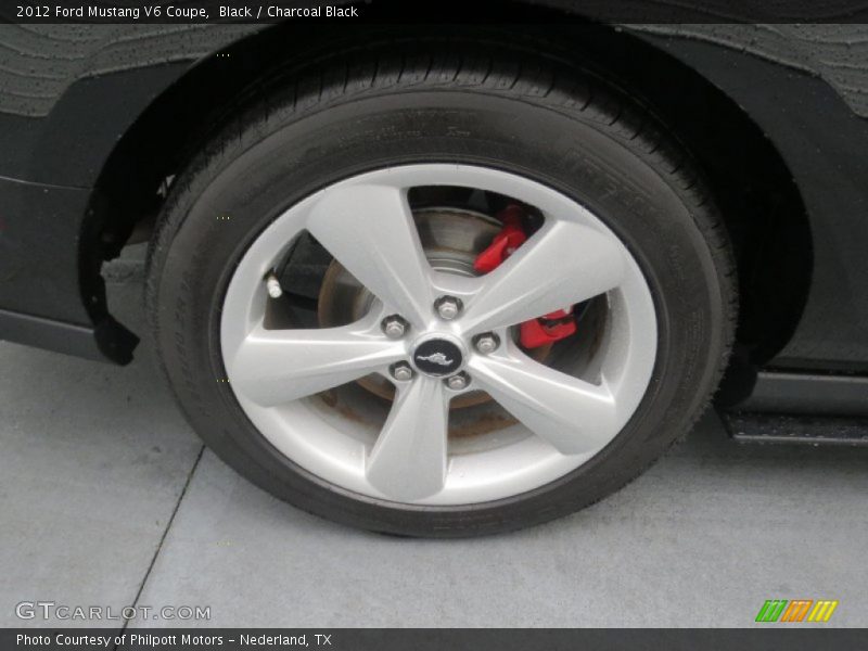 Black / Charcoal Black 2012 Ford Mustang V6 Coupe