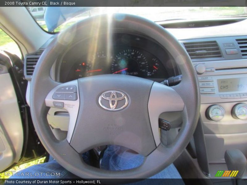 Black / Bisque 2008 Toyota Camry CE