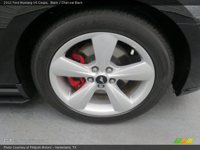 Black / Charcoal Black 2012 Ford Mustang V6 Coupe