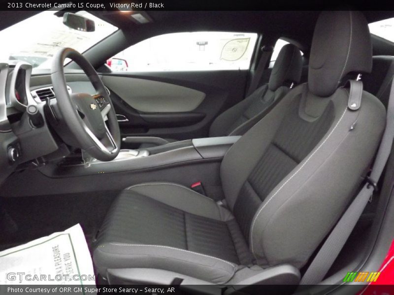 Victory Red / Black 2013 Chevrolet Camaro LS Coupe