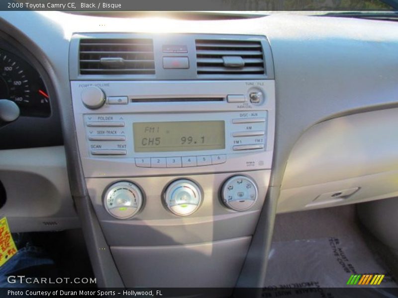 Black / Bisque 2008 Toyota Camry CE