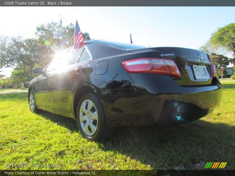 Black / Bisque 2008 Toyota Camry CE