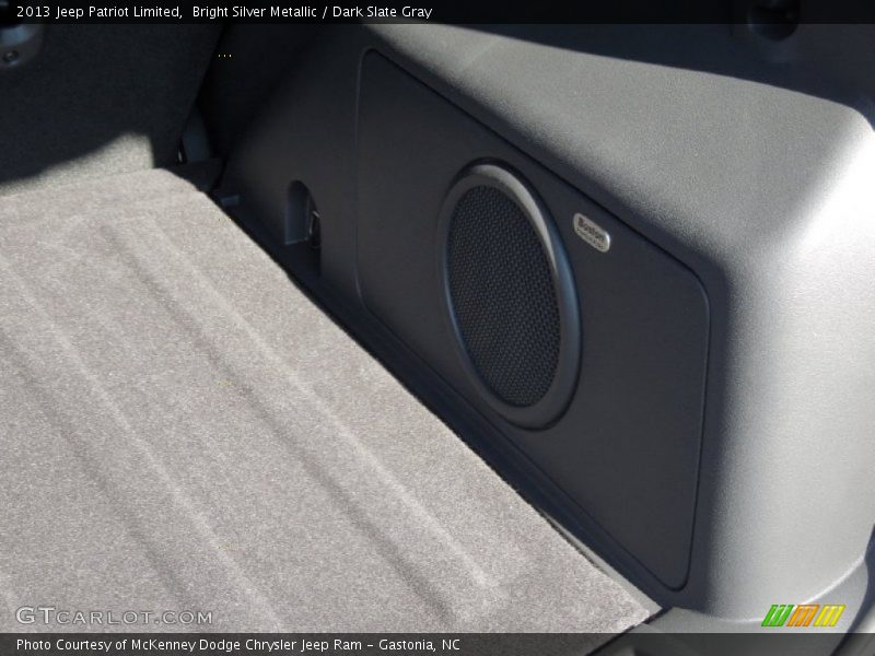 Bright Silver Metallic / Dark Slate Gray 2013 Jeep Patriot Limited
