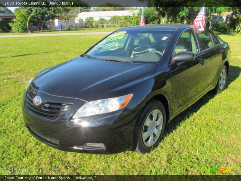 Black / Bisque 2008 Toyota Camry CE