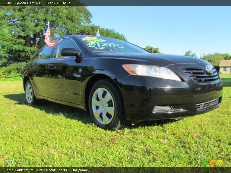 Black / Bisque 2008 Toyota Camry CE