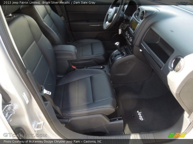 Bright Silver Metallic / Dark Slate Gray 2013 Jeep Patriot Limited