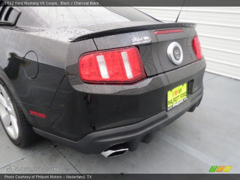 Black / Charcoal Black 2012 Ford Mustang V6 Coupe