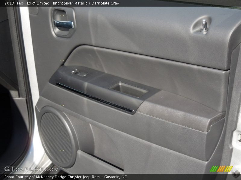 Bright Silver Metallic / Dark Slate Gray 2013 Jeep Patriot Limited