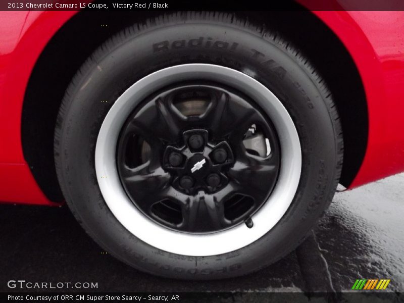 Victory Red / Black 2013 Chevrolet Camaro LS Coupe