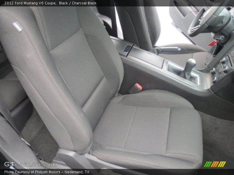 Black / Charcoal Black 2012 Ford Mustang V6 Coupe