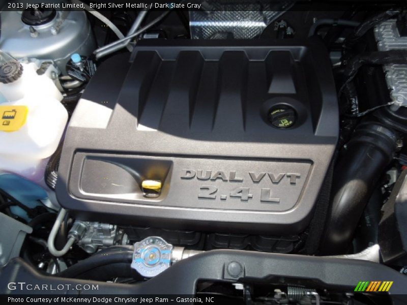 Bright Silver Metallic / Dark Slate Gray 2013 Jeep Patriot Limited