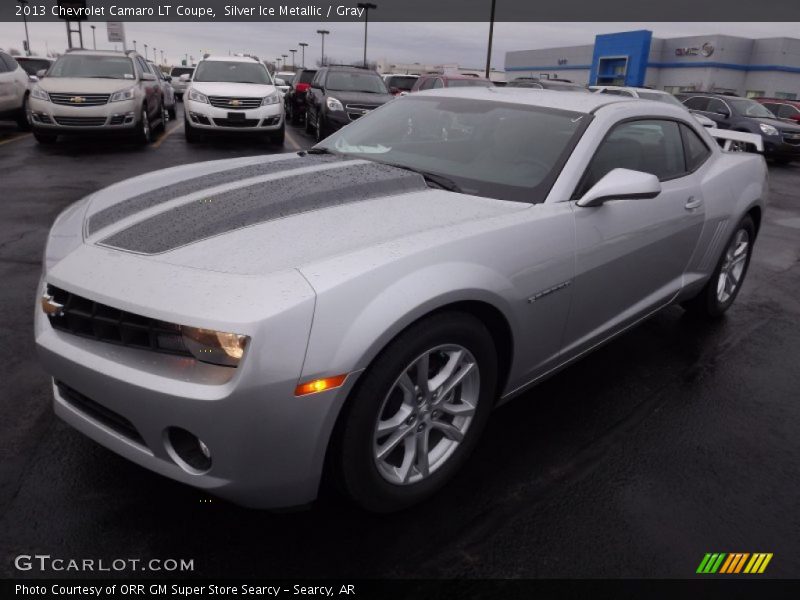 Silver Ice Metallic / Gray 2013 Chevrolet Camaro LT Coupe