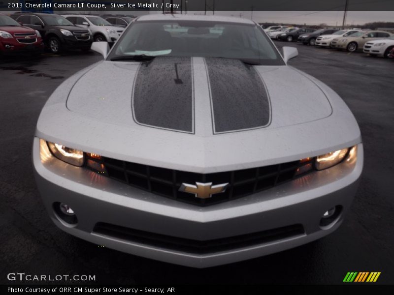 Silver Ice Metallic / Gray 2013 Chevrolet Camaro LT Coupe