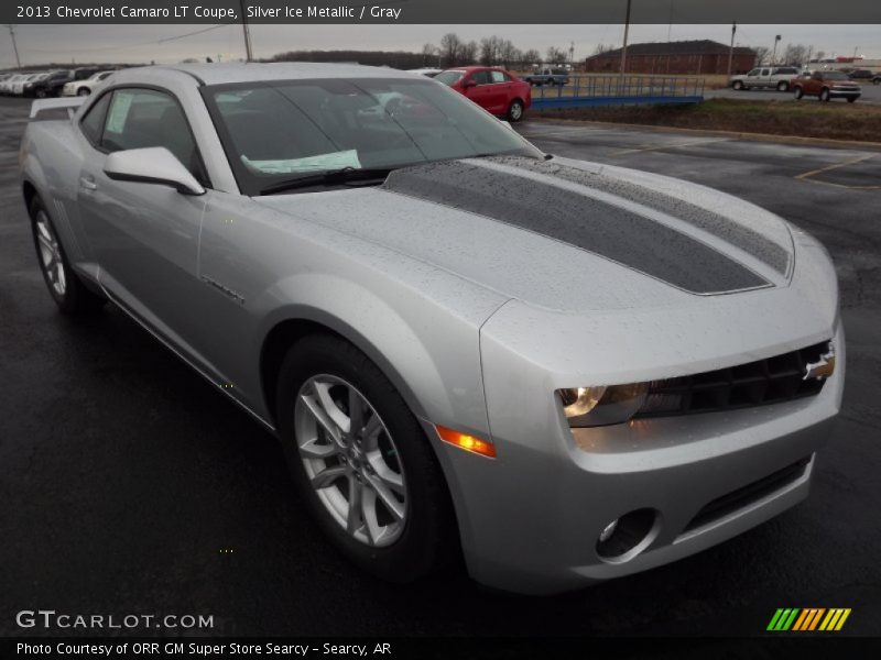 Silver Ice Metallic / Gray 2013 Chevrolet Camaro LT Coupe