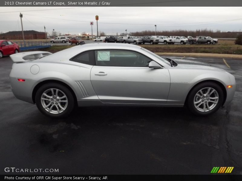 Silver Ice Metallic / Gray 2013 Chevrolet Camaro LT Coupe