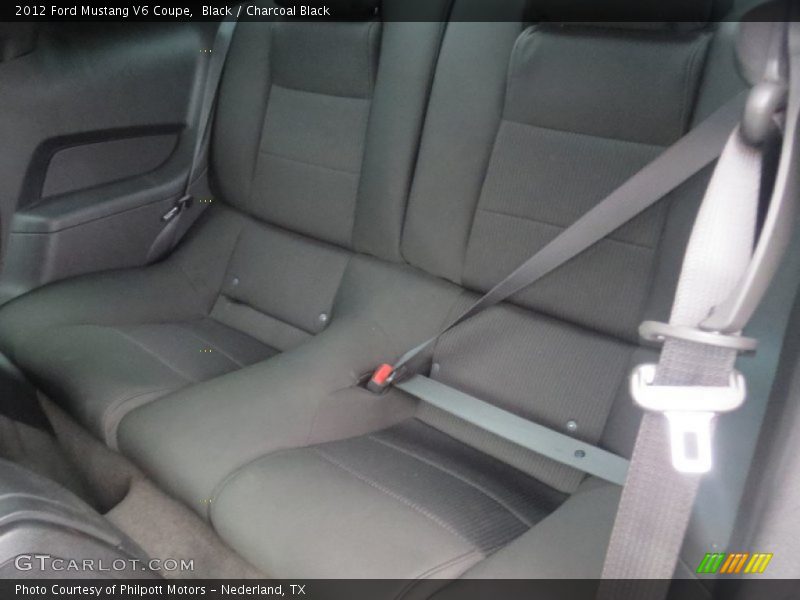 Black / Charcoal Black 2012 Ford Mustang V6 Coupe