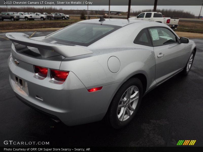 Silver Ice Metallic / Gray 2013 Chevrolet Camaro LT Coupe