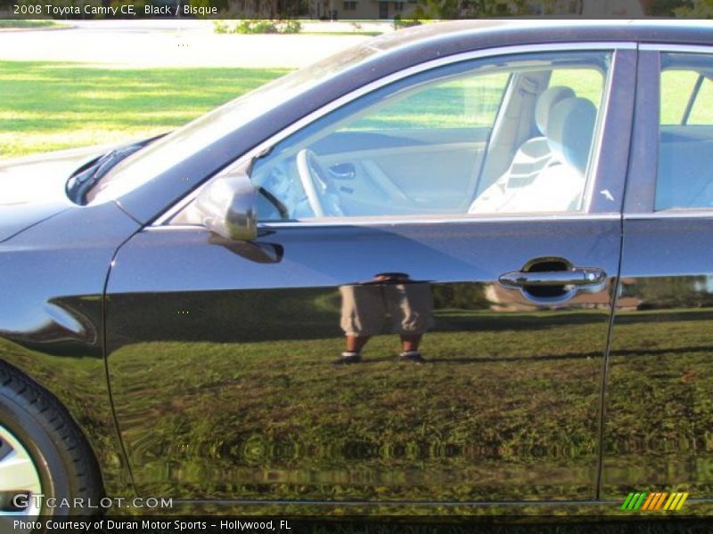 Black / Bisque 2008 Toyota Camry CE