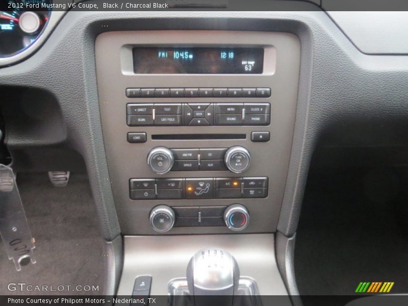 Black / Charcoal Black 2012 Ford Mustang V6 Coupe
