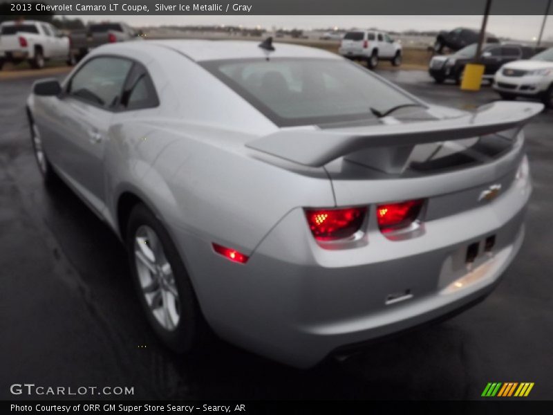 Silver Ice Metallic / Gray 2013 Chevrolet Camaro LT Coupe
