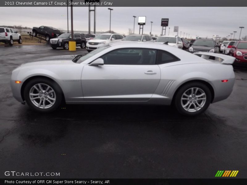 Silver Ice Metallic / Gray 2013 Chevrolet Camaro LT Coupe