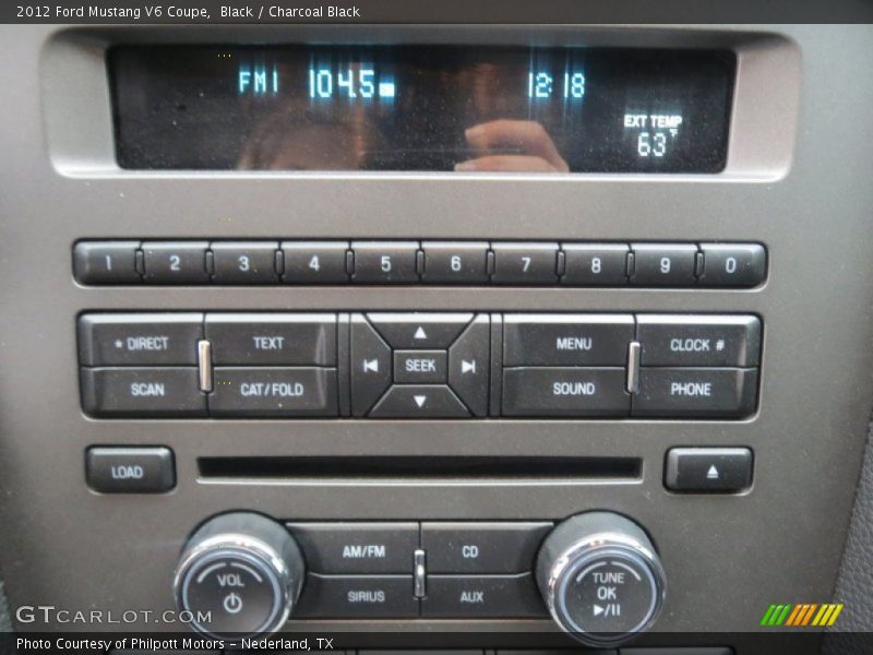 Black / Charcoal Black 2012 Ford Mustang V6 Coupe