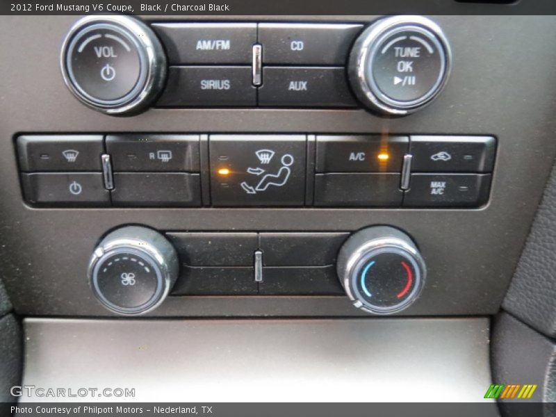 Black / Charcoal Black 2012 Ford Mustang V6 Coupe