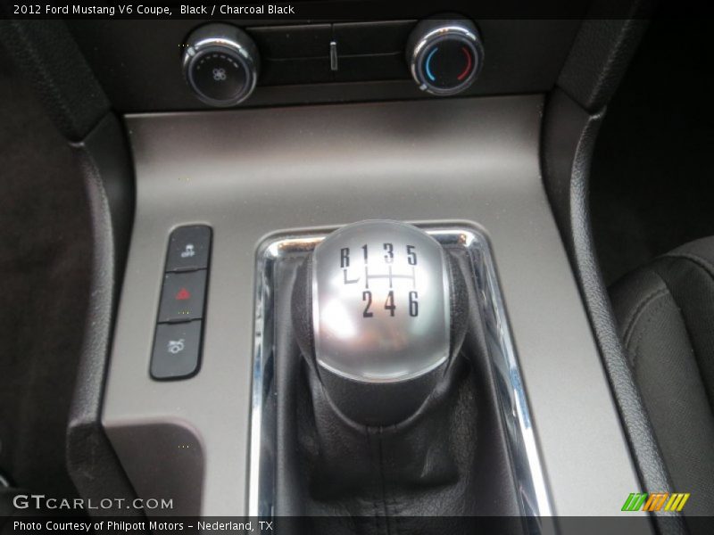 Black / Charcoal Black 2012 Ford Mustang V6 Coupe