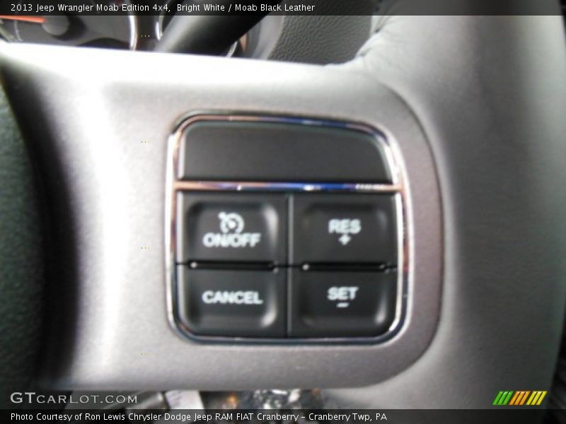 Bright White / Moab Black Leather 2013 Jeep Wrangler Moab Edition 4x4