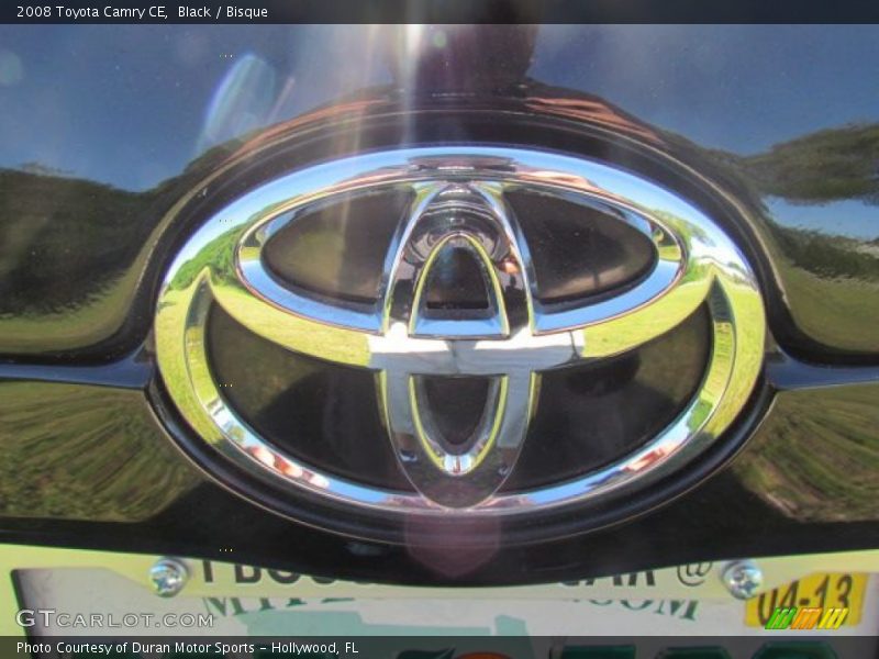 Black / Bisque 2008 Toyota Camry CE