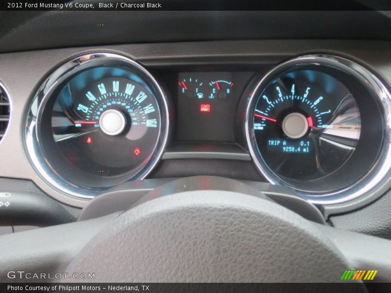 Black / Charcoal Black 2012 Ford Mustang V6 Coupe