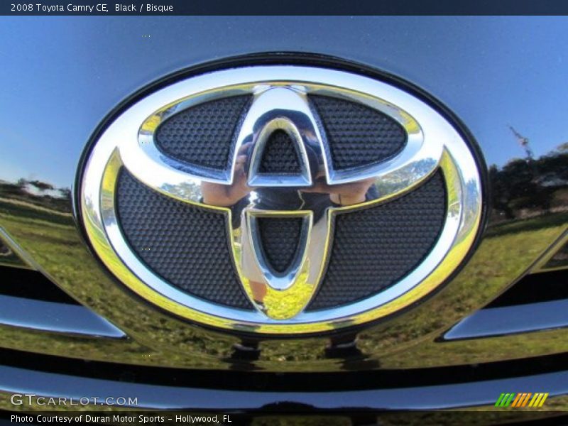 Black / Bisque 2008 Toyota Camry CE