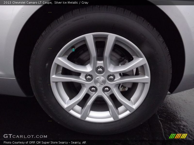 Silver Ice Metallic / Gray 2013 Chevrolet Camaro LT Coupe