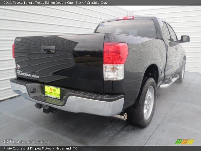 Black / Graphite Gray 2011 Toyota Tundra Texas Edition Double Cab