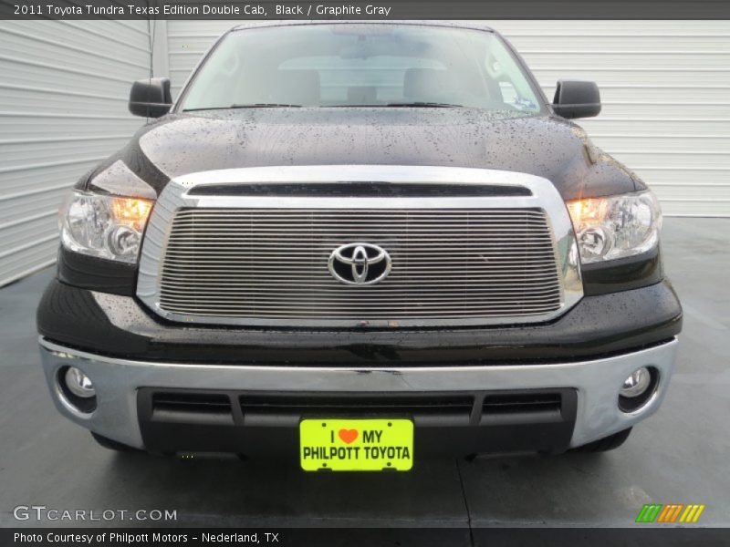 Black / Graphite Gray 2011 Toyota Tundra Texas Edition Double Cab