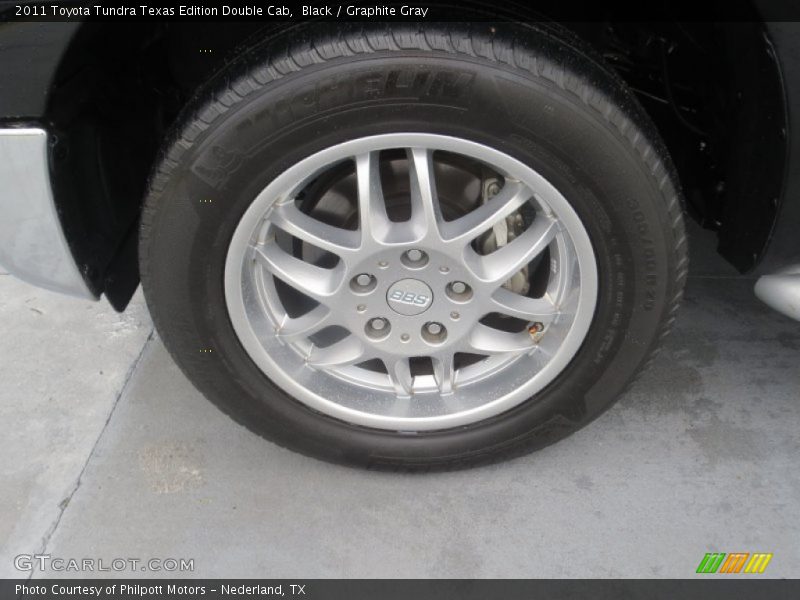 Black / Graphite Gray 2011 Toyota Tundra Texas Edition Double Cab